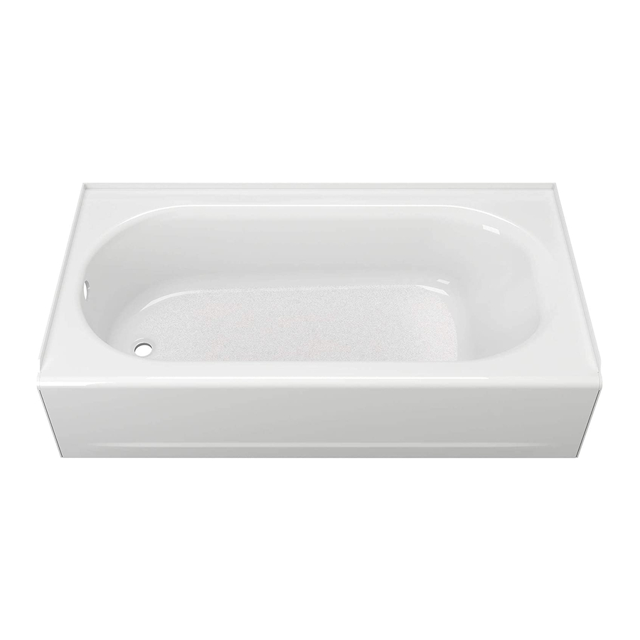 American Standard Princeton Recess Bath w/ Luxury Ledge and Integral Overflow 2394.202 IBSTC Especificaciones