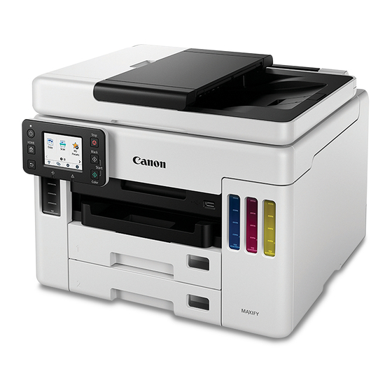 Canon GX6000 Series Erste Schritte