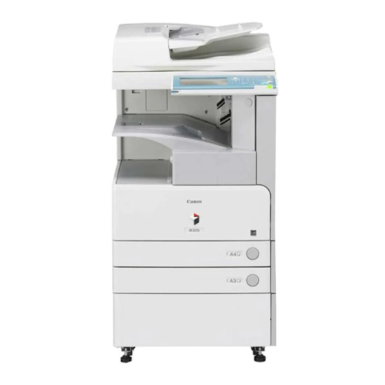 Canon image RUNNER 3035 Manuale