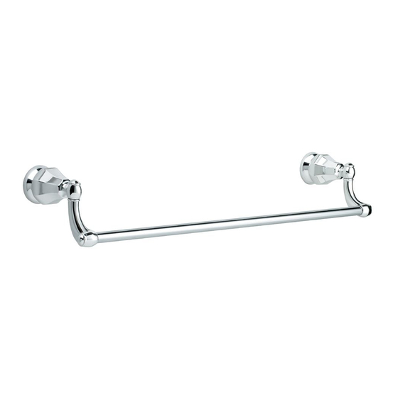 American Standard Ariana Pivoting Toilet Paper Holder 6090 Instructions d'installation