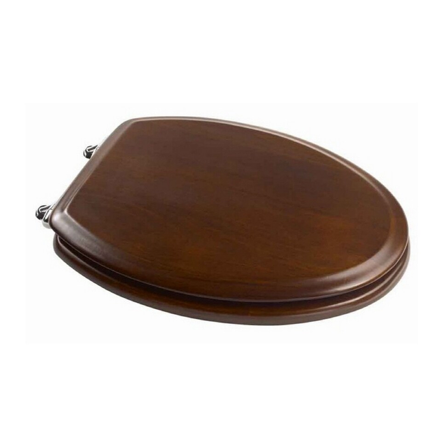 American Standard Boulevard Wood Finish Toilet Seats 5314.110 Spécifications