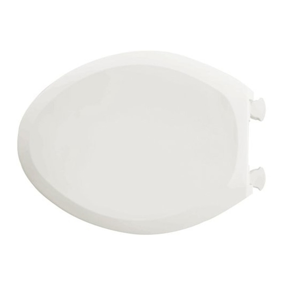 American Standard Champion Slow Close Toilet Seat 5325.010 Kurulum Talimatları