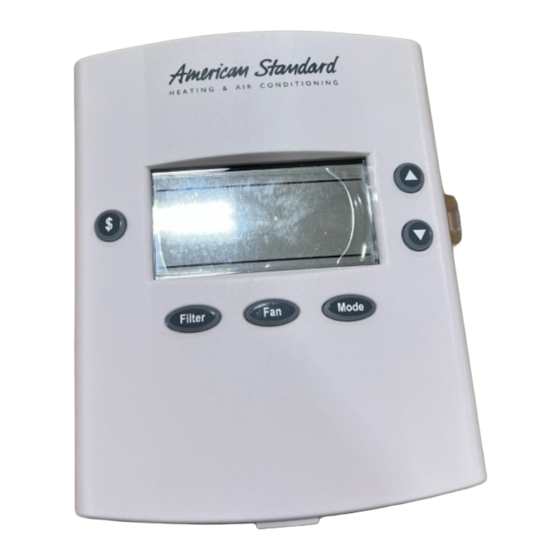 American Standard ACONT200AN11AA Podręcznik instalatora