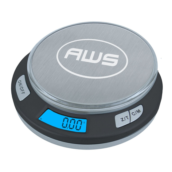 American Weigh AMW-DISC-500 Manuale d'uso