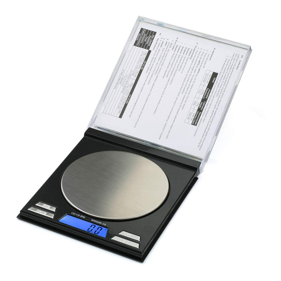 American Weigh CD-V2-500 Kullanıcı Kılavuzu