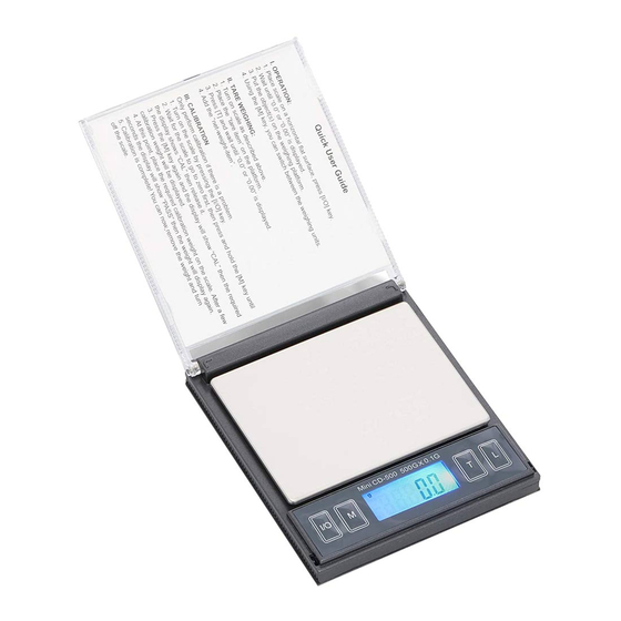 American Weigh Mini CD-300 Manuale d'uso