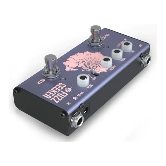 Donner FUZZ SEEKER Instrukcja obsługi