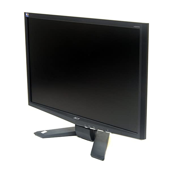 Acer X223W - 22