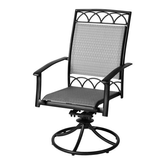 Astonica Brentwood High Back Swivel Rocker Руководство по эксплуатации