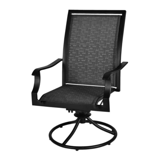 Astonica Kamilah Swivel Rocker Manuale di istruzioni