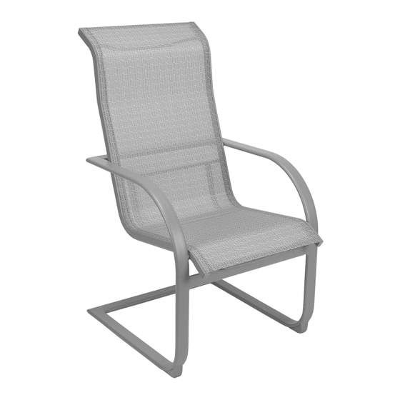 Astonica Kendlewood Hi-back Spring Chair Manuale di istruzioni