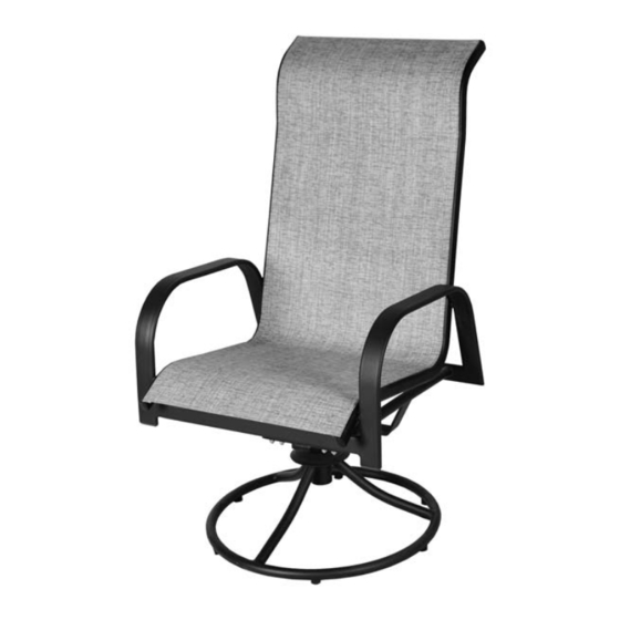 Astonica Laurel Swivel Rocker Manuale di istruzioni