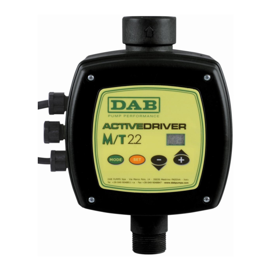 DAB ACTIVE DRIVER M/T 2.2 Посібник з програмування