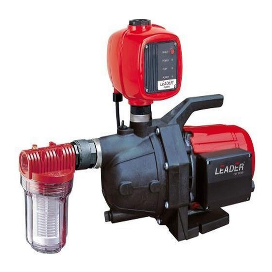 DAB PUMPS LEADER ECOPLUS Series Instrucciones de instalación y mantenimiento