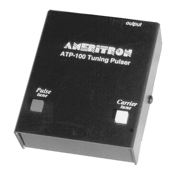 AMERITRON ATP-100 Руководство по эксплуатации