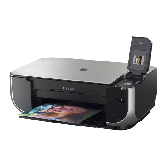 Canon PIXMA MP210 Series Ergänzendes Handbuch