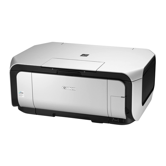 Canon PIXMA MP610 Series Servis Kılavuzu