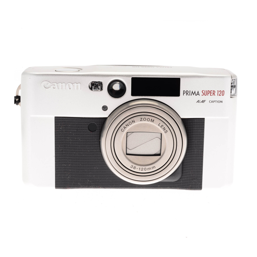 Canon Sure Shot Classic 120 Manual de instrucciones