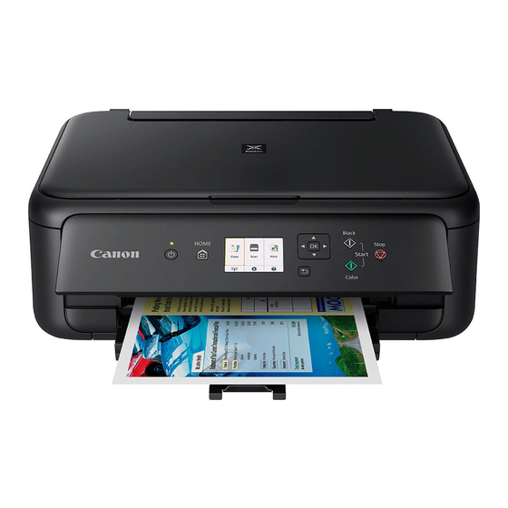 Canon TS5160 Pierwsze kroki