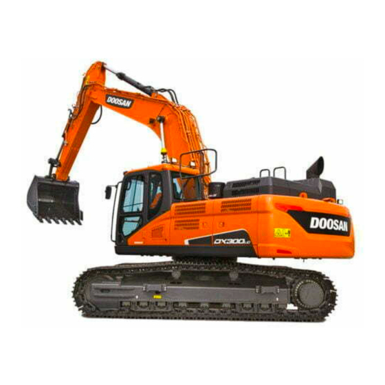 Doosan DX300LC-5 Instrukcja obsługi