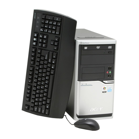 Acer AcerPower 4501 Podręcznik użytkownika