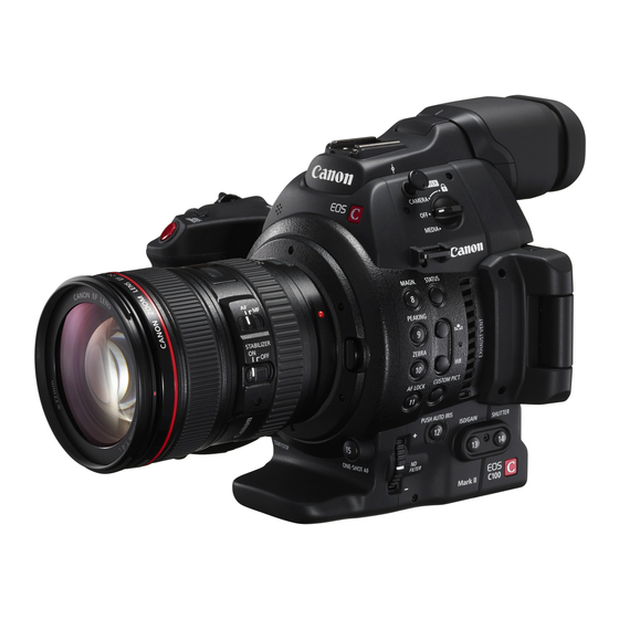 Canon EOS C100 Brochure & Specs