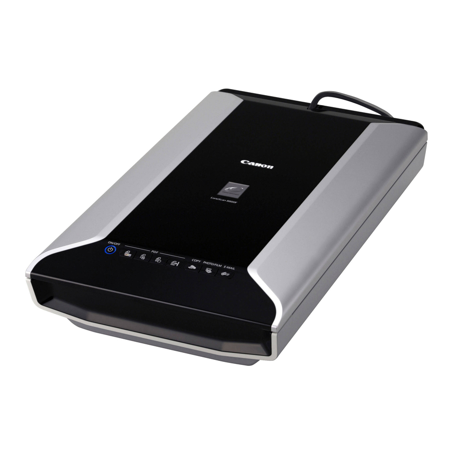 Canon 8800F - CanoScan - Flatbed Scanner 서비스 매뉴얼