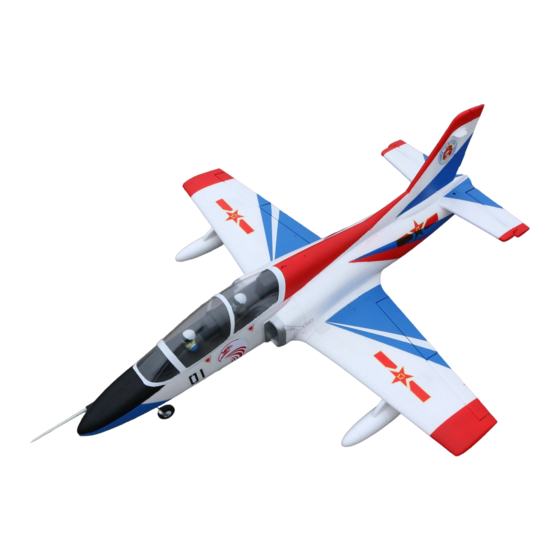 FLYFANS K-8 64MM EDF JET 4S Handmatig