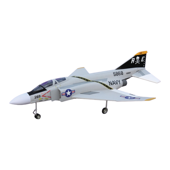 flyfly hobby F-4 Phantom-II Manual