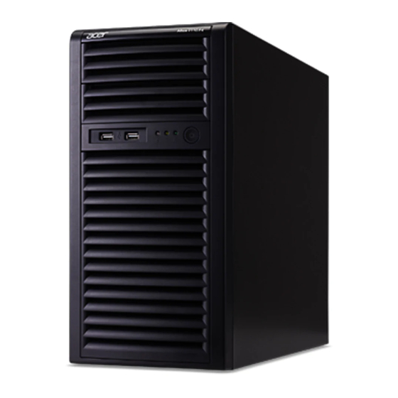 Acer Altos T110 F4 Installation &  Configuration Manual