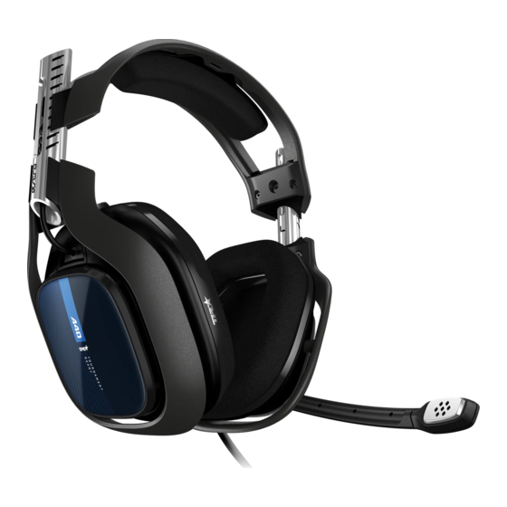 Astro Gaming A40TR Faq