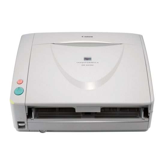 Canon imageFORMULA DR-6030C Broşür ve Teknik Özellikler