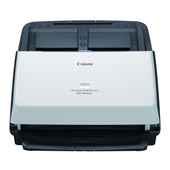 Canon imageFORMULA DR-M160II Instrukcja serwisowa