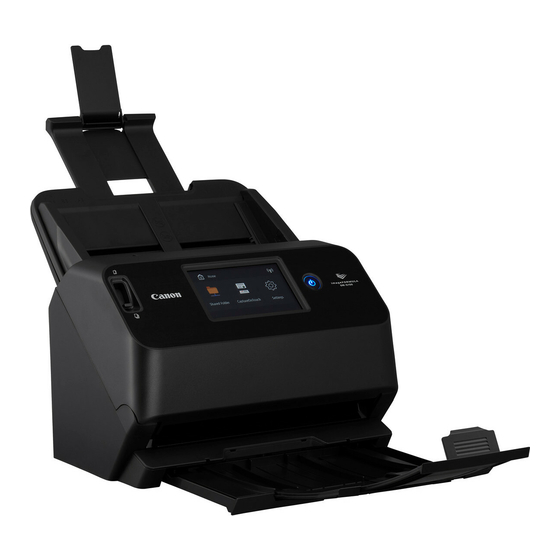 Canon imageFORMULA DR-S150 Installatiehandleiding