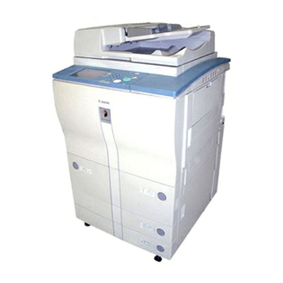 Canon iR2800 Series Servis Kılavuzu