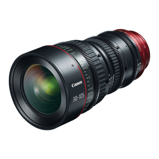 Canon CN-E30-105mm T2.8 L S Manual