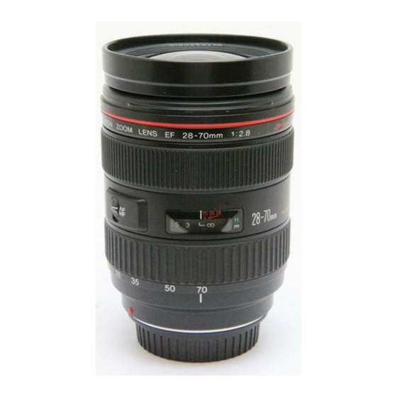 Canon EF 28-70mm 1:2.8 L USM Каталог деталей