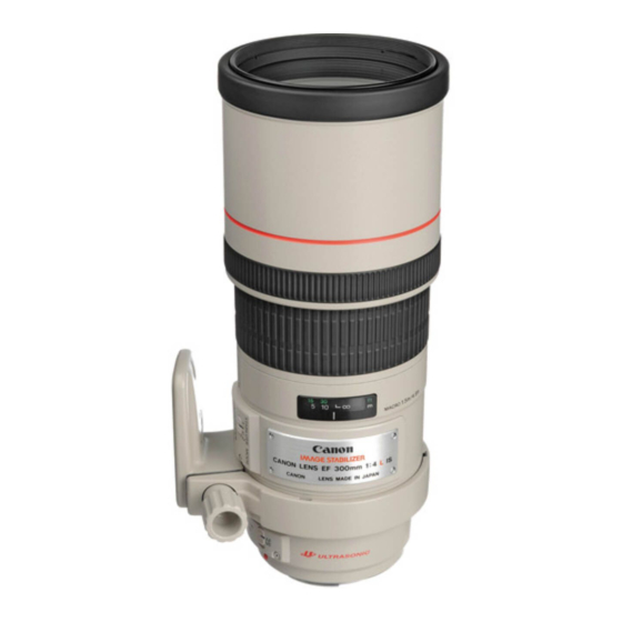 Canon EF 300mm 1:4.0 L IS USM Каталог запчастин