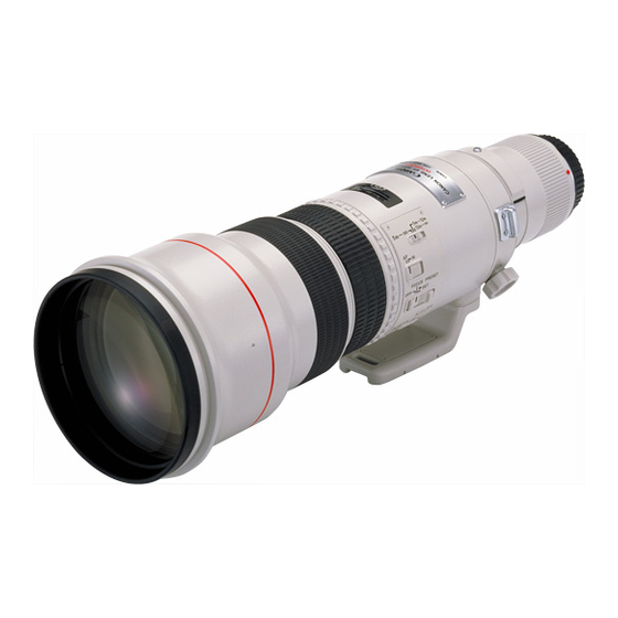 Canon EF 500mm 1:4.5 L USM Каталог запчастин