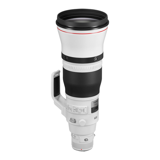 Canon EF 600mm 1:4.0L IS (ULTRASONIC Katalog Suku Cadang