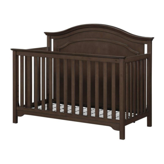 Dorel Asia Eddie Bauer Hayworth Crib DA7249W Інструкція з монтажу Посібник з монтажу