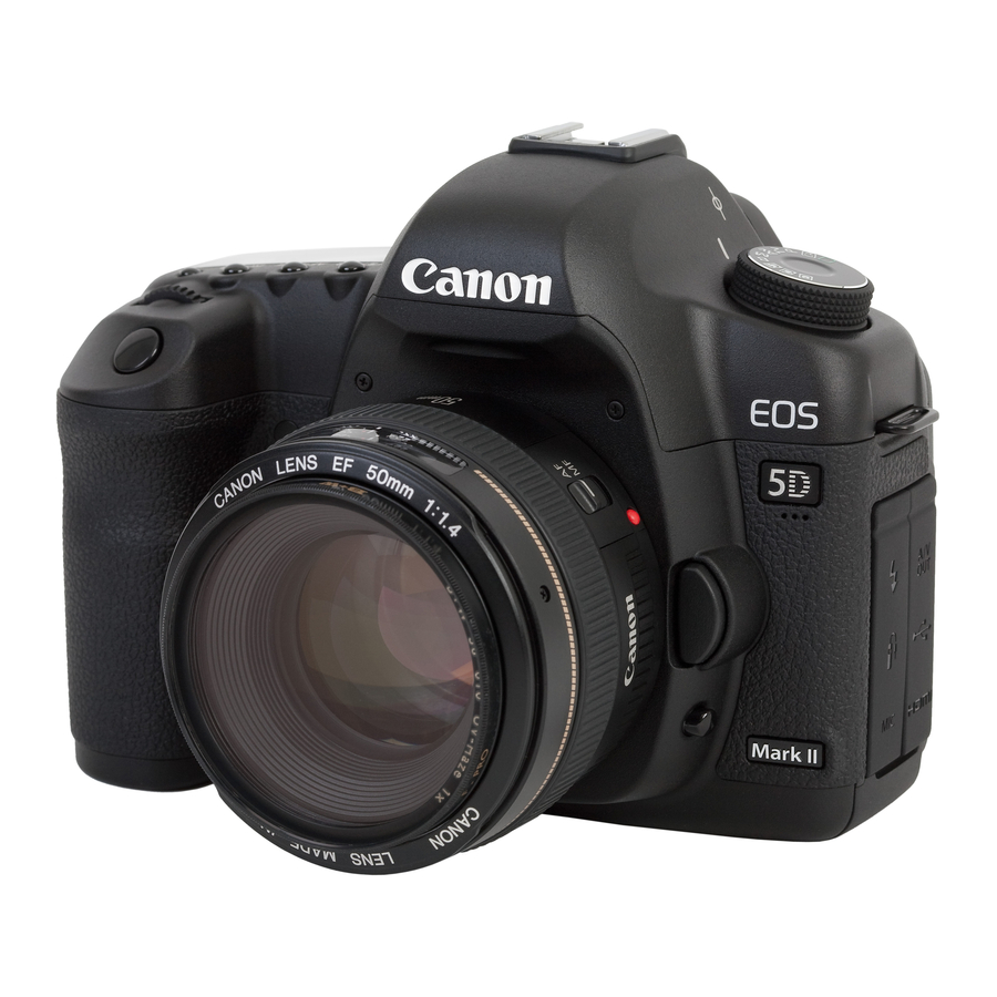 Canon 2764B003 - EOS 5D Mark II 21.1MP Digital SLR Instrukcja obsługi