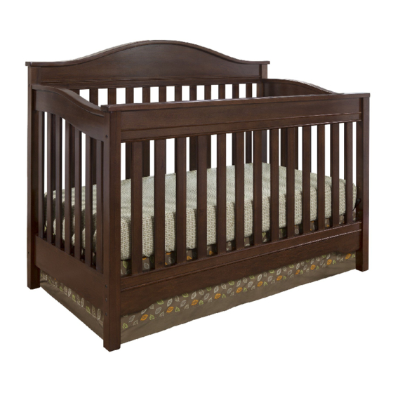 Dorel Asia Eddie Bauer First Adventure Langley Crib DA5673W Инструкция по сборке Руководство