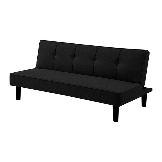 Dorel Home Products Futon 2362079 Краткое руководство по эксплуатации