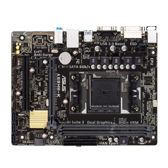 Asus A68HM Series Benutzerhandbuch