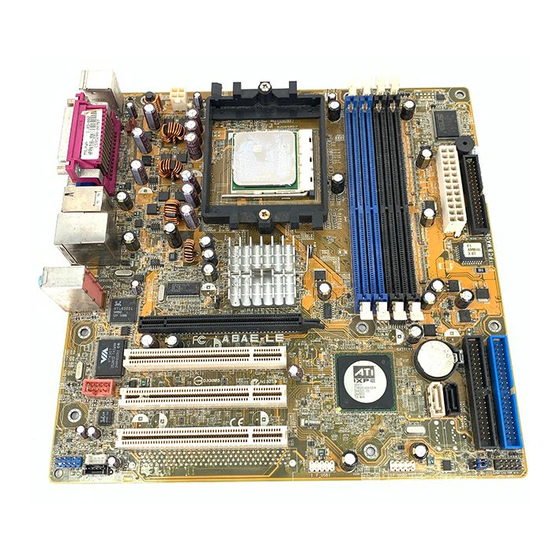 Asus A8AE-LE Amberine User Manual