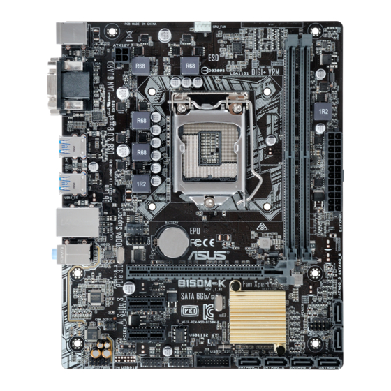 Asus B150M-K D3 Manual técnico