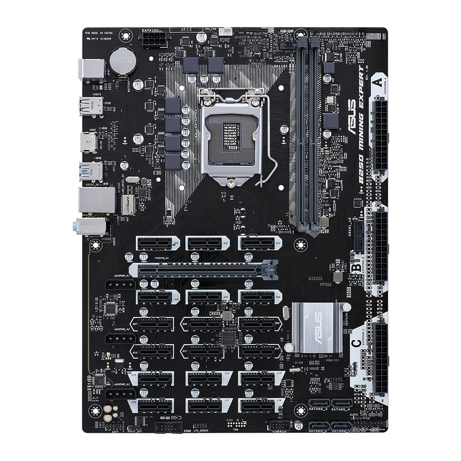 Asus B250 MINING EXPERT Manual