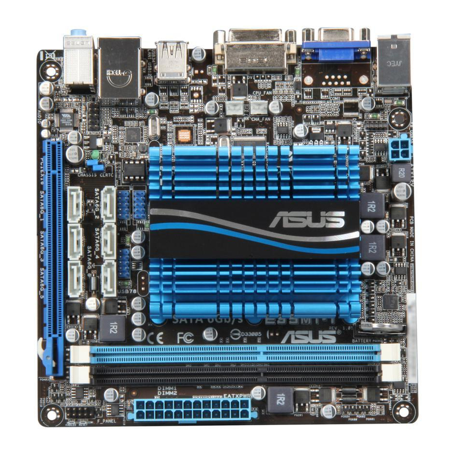 Asus E35M1-I Gebruikershandleiding