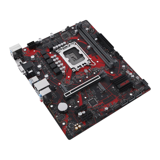 Asus EX-B760M-V5 D4 Manuale di avvio rapido